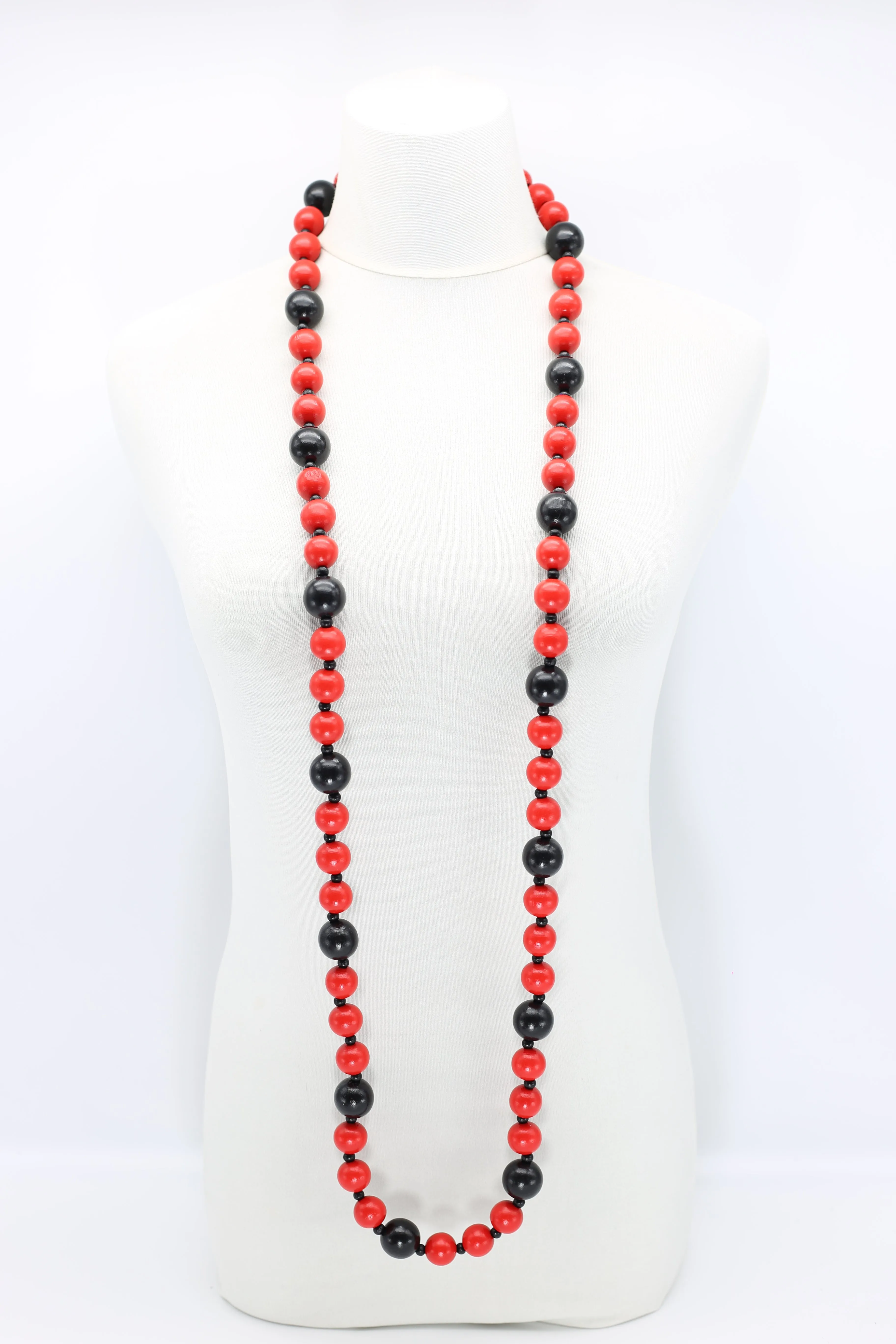 Round Beads Necklace - Duo