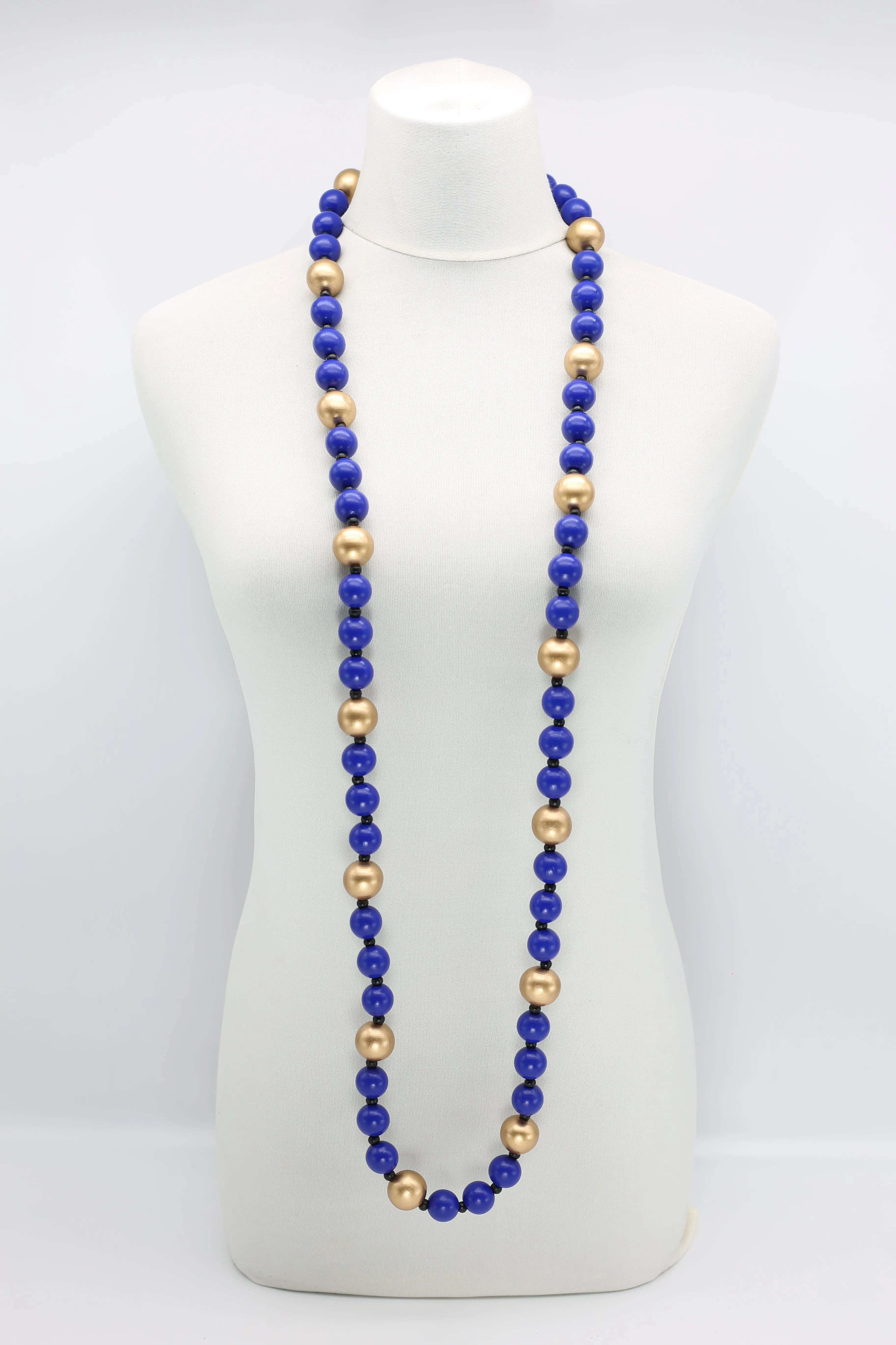 Round Beads Necklace - Duo