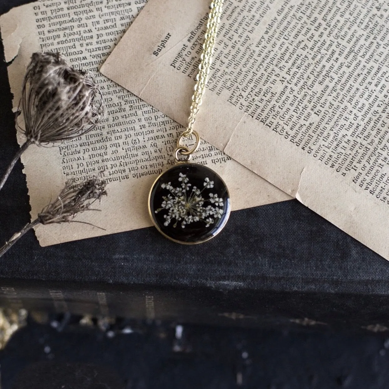 Round Cameo Pendant