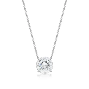 Round Diamond Necklace