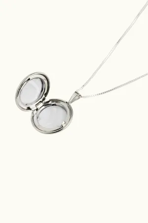 Round Locket Necklace