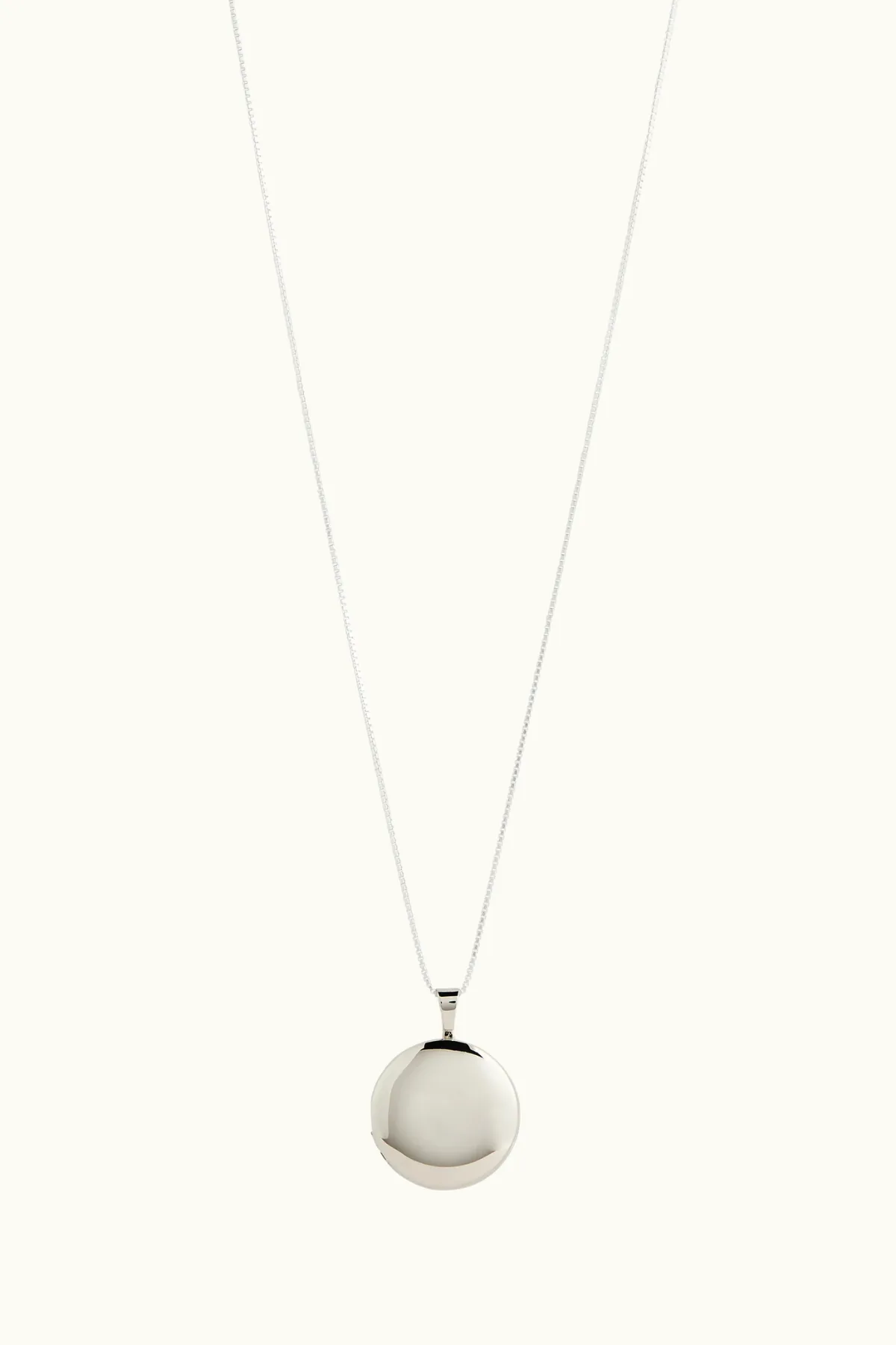 Round Locket Necklace