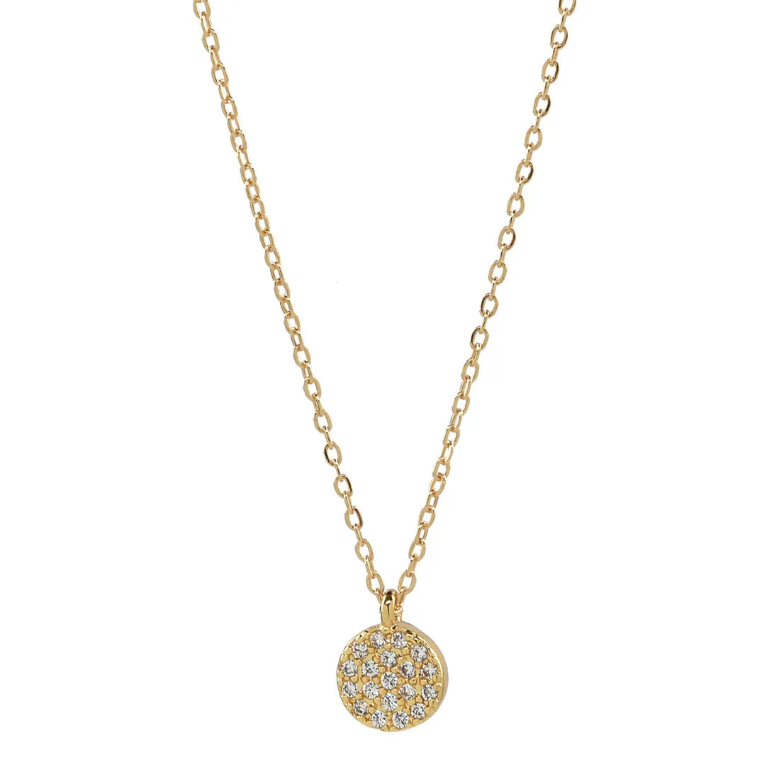 Round Multi CZ Necklace