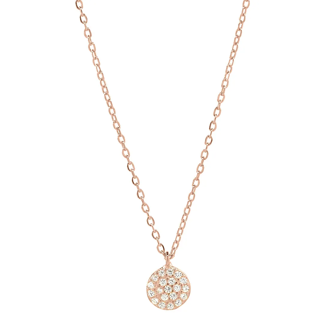 Round Multi CZ Necklace