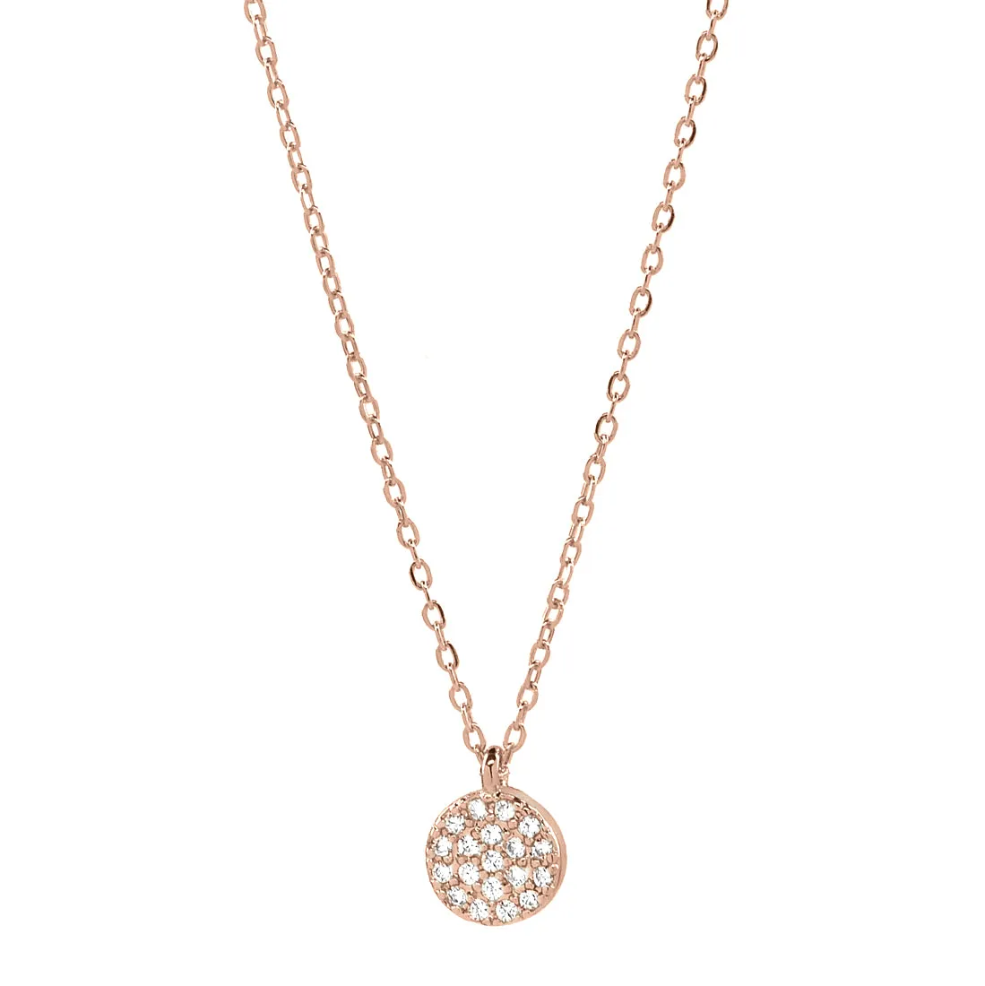 Round Multi CZ Necklace