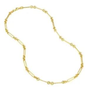 Round Paperclip Necklace