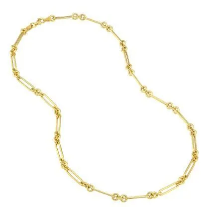Round Paperclip Necklace