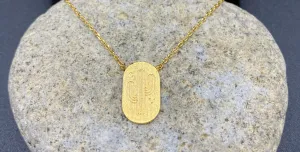 Saguaro Oval Pendant Necklace
