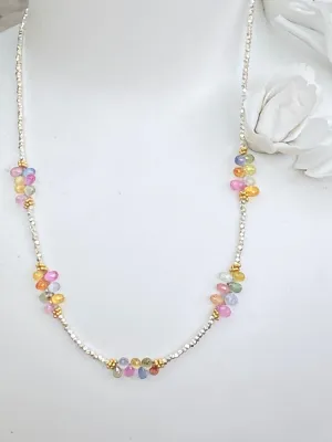 Sapphire Candy Choker