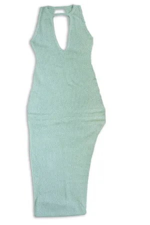 semilla dress in pistachio