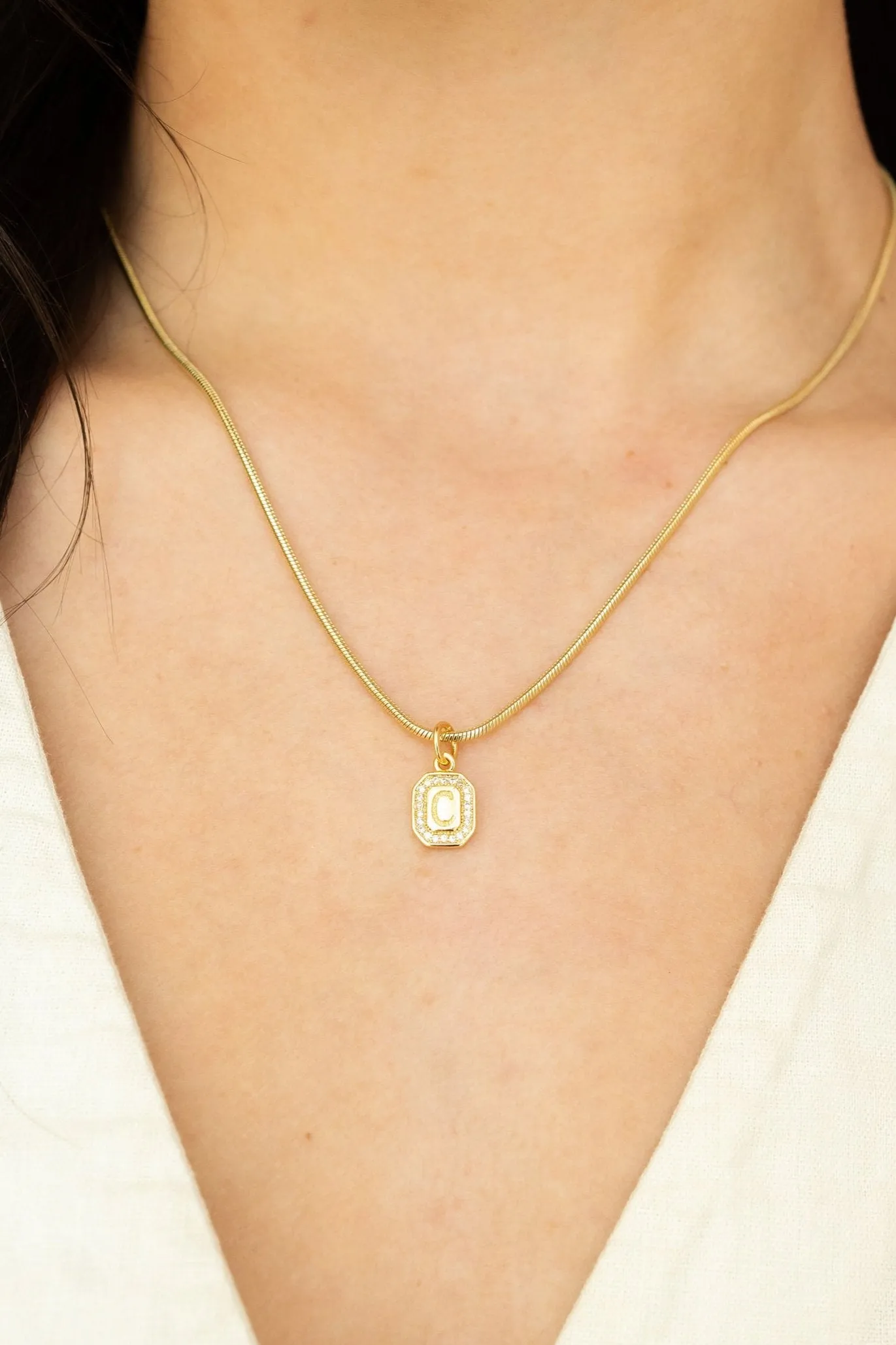 Shirin Initial Necklace