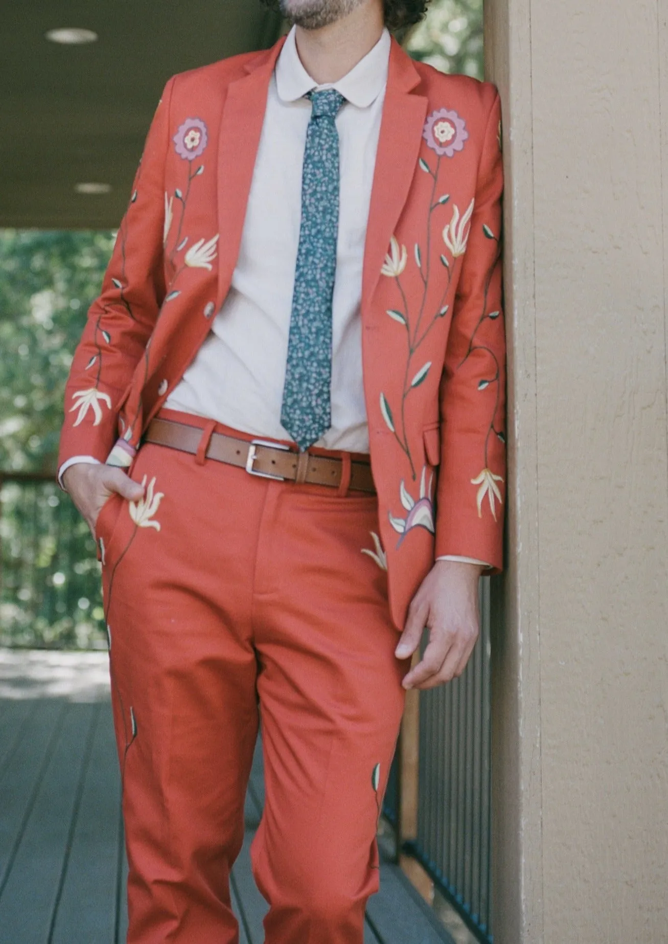 sidney suit jacket in daffodil picante