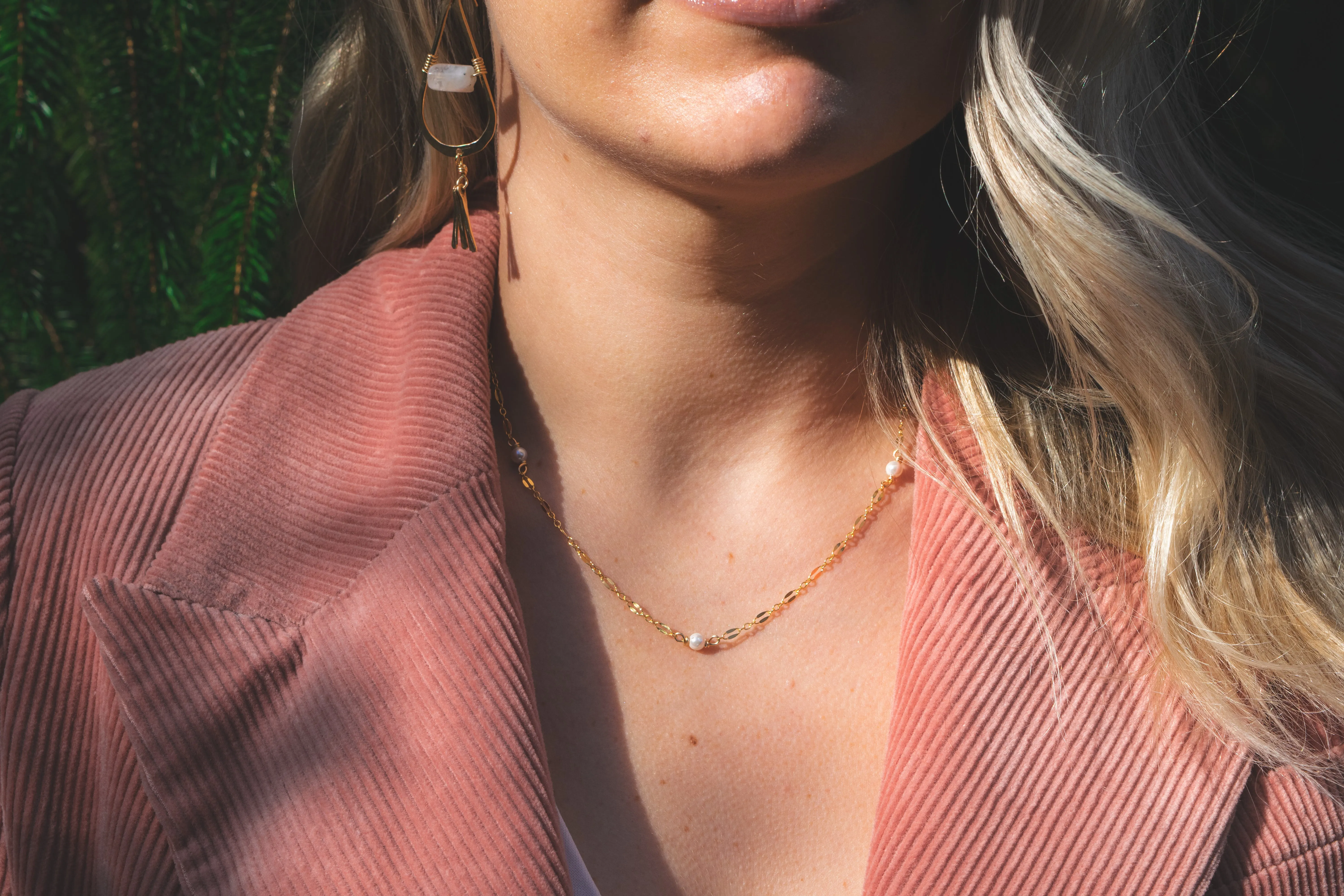 Sienna Pearl Necklace