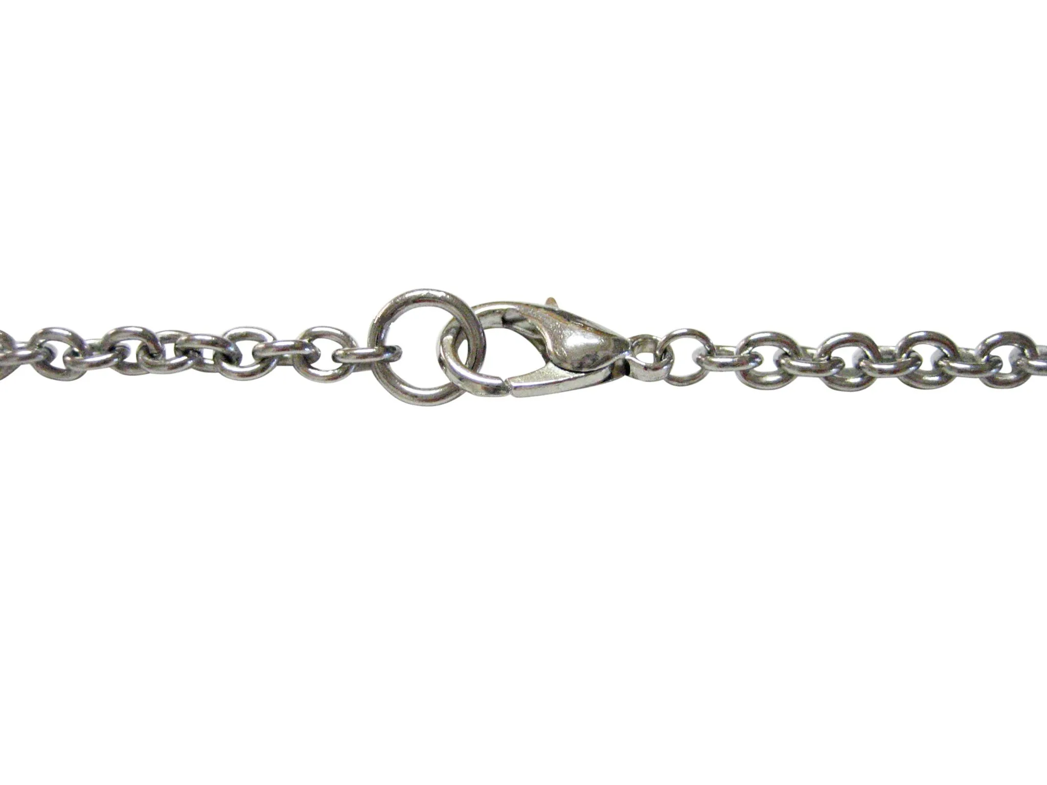 Silver Toned Full Tree Design Pendant Necklace