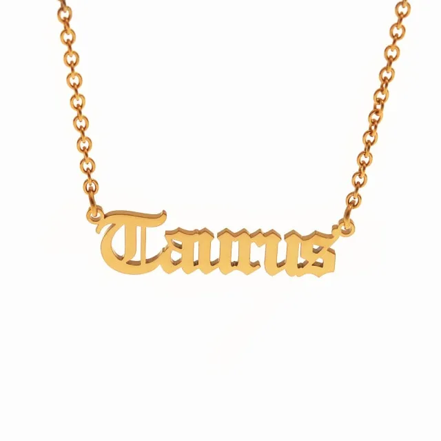Simple Zodiac Sign Necklace