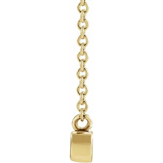 Sincerely, Springer's Mama Yellow Gold Necklace