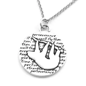 Sloth Necklace (Perseverance)-D108