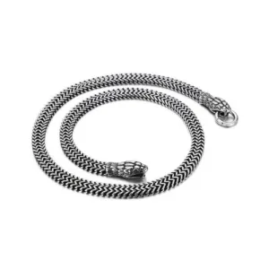 Snake Bite Clasp Necklace