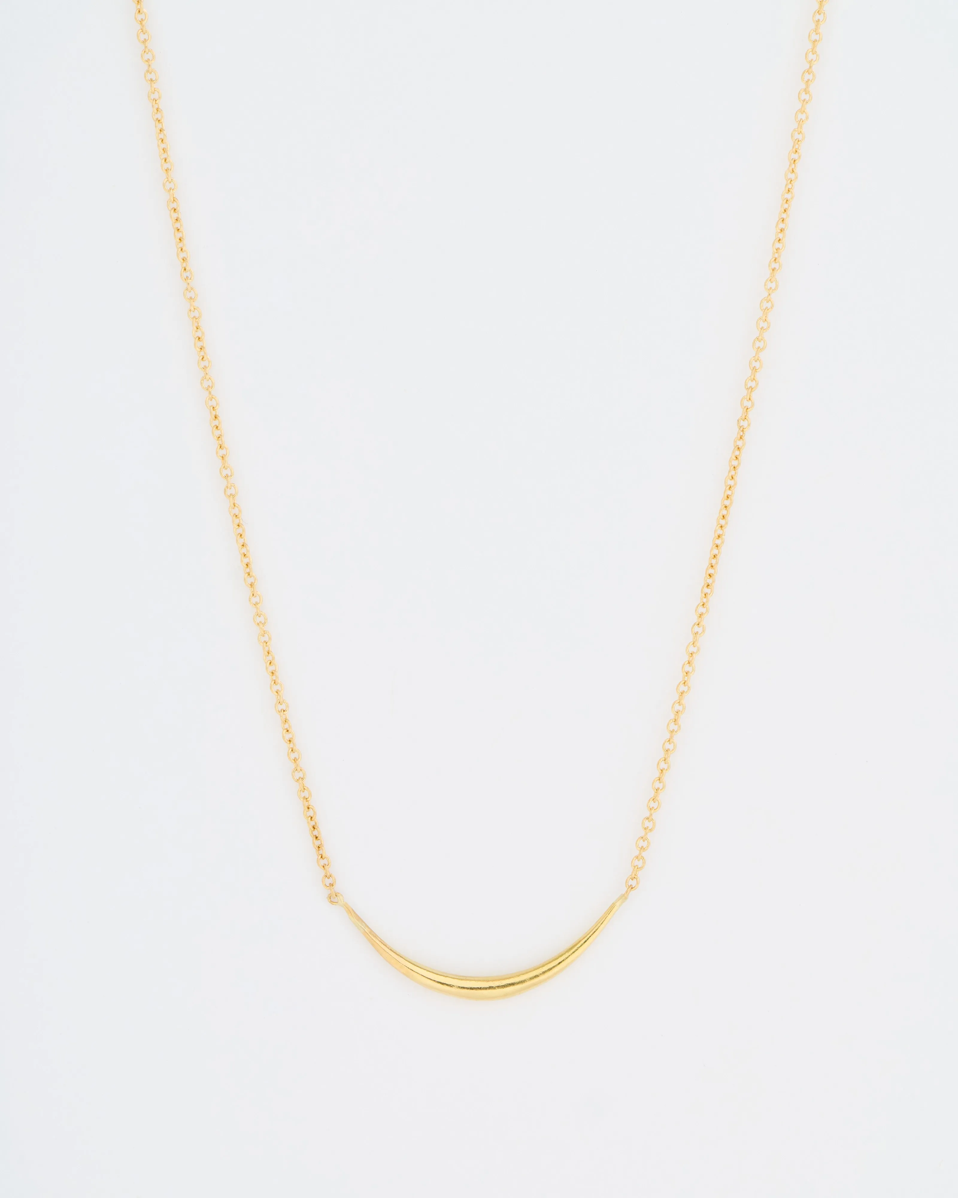 solid arch necklace