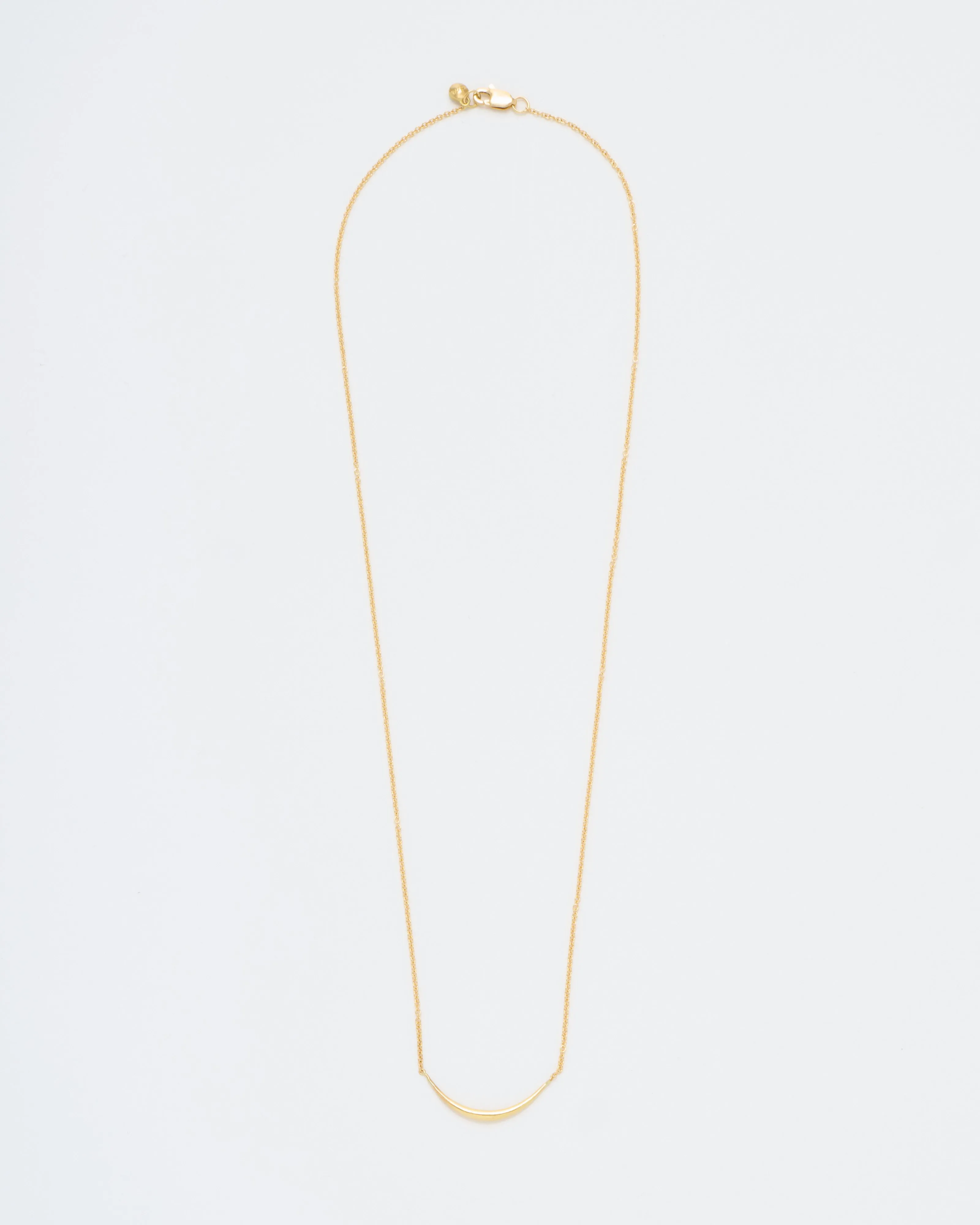 solid arch necklace