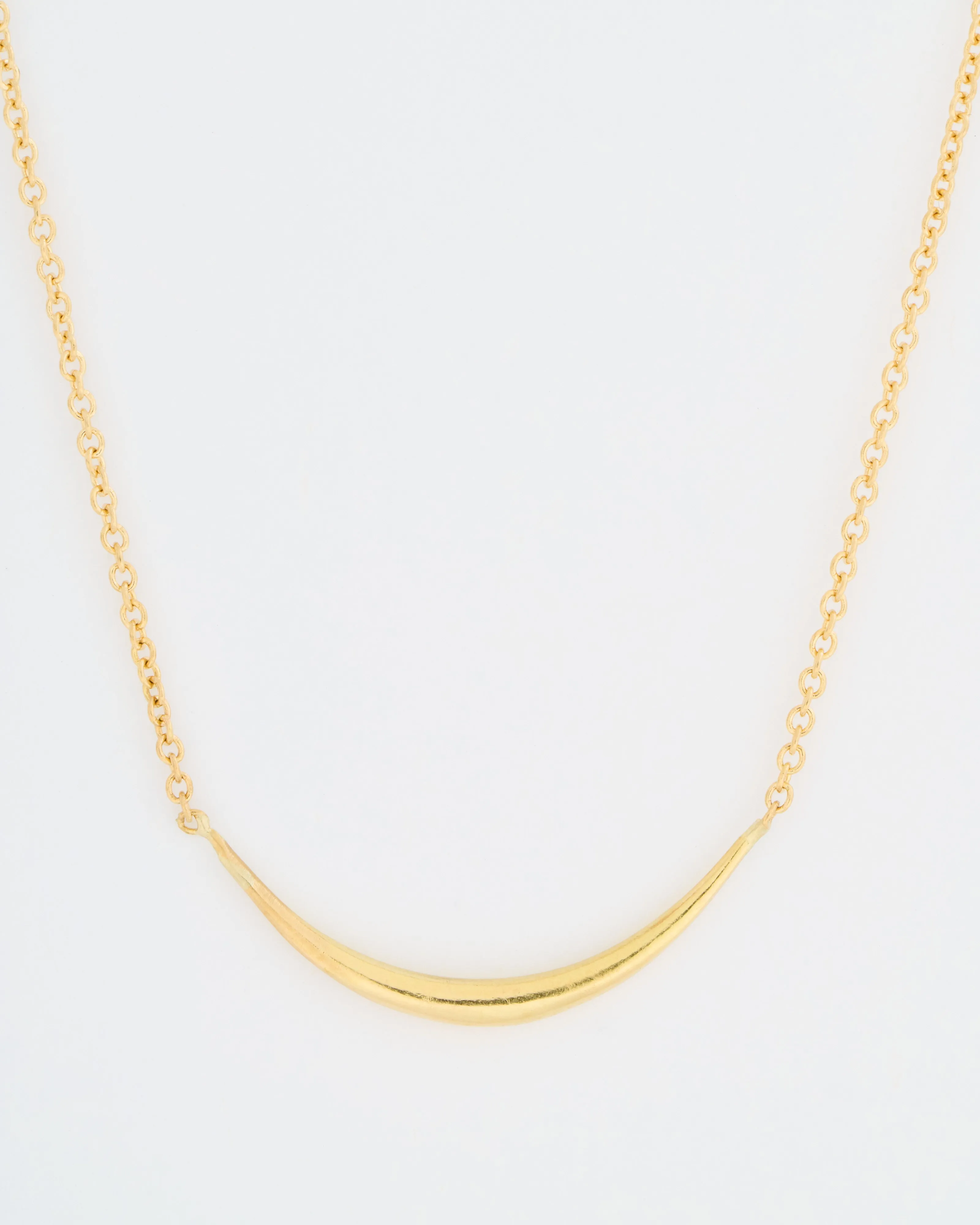solid arch necklace