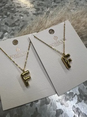SOLID BUBBLE NECKLACE - F