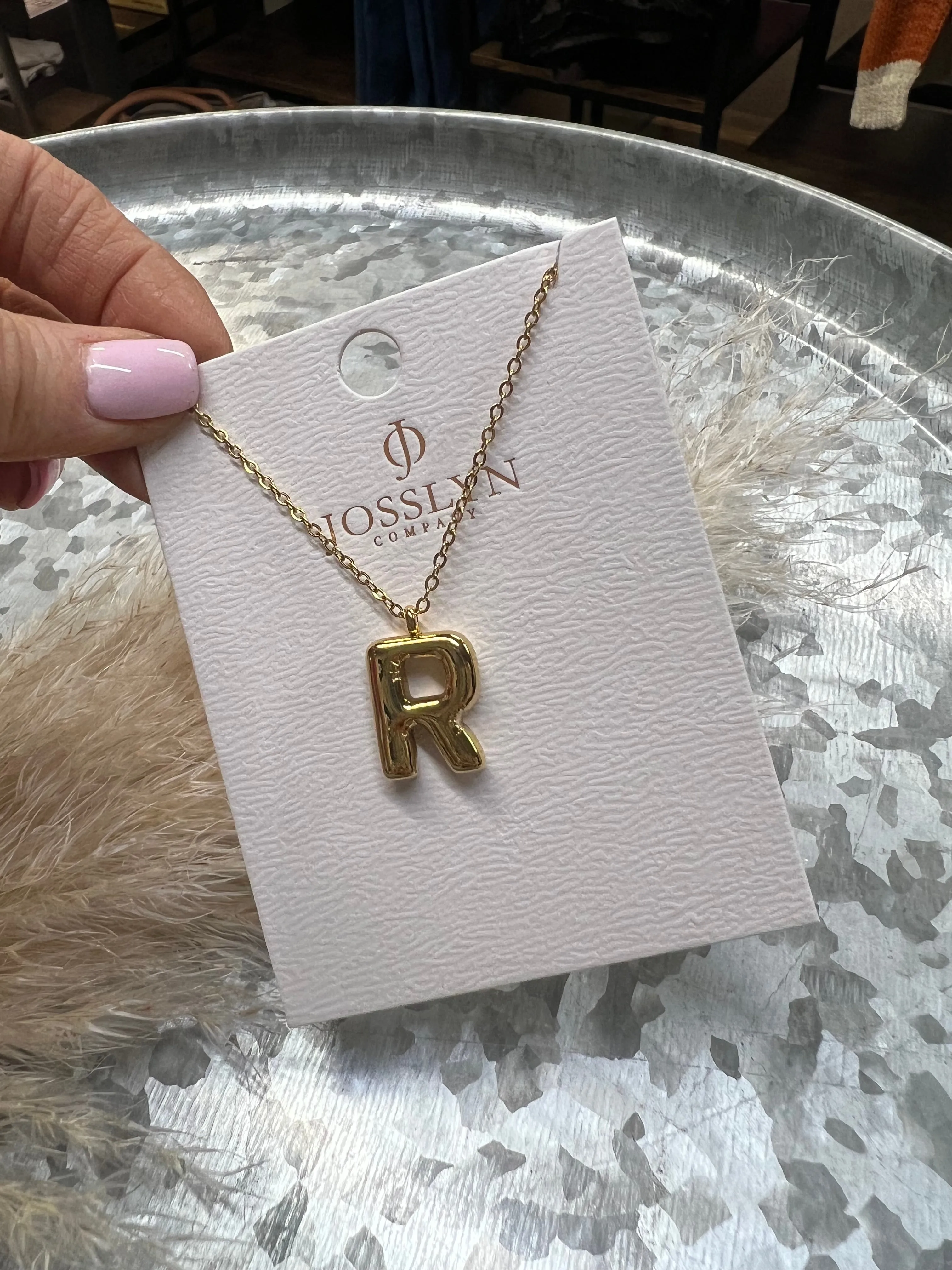 SOLID BUBBLE NECKLACE - R