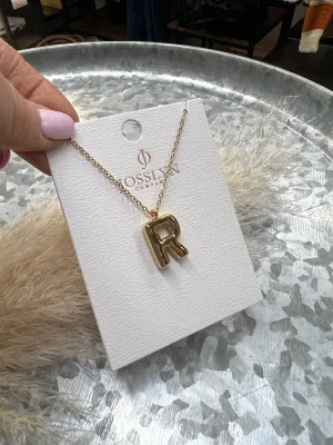 SOLID BUBBLE NECKLACE - R