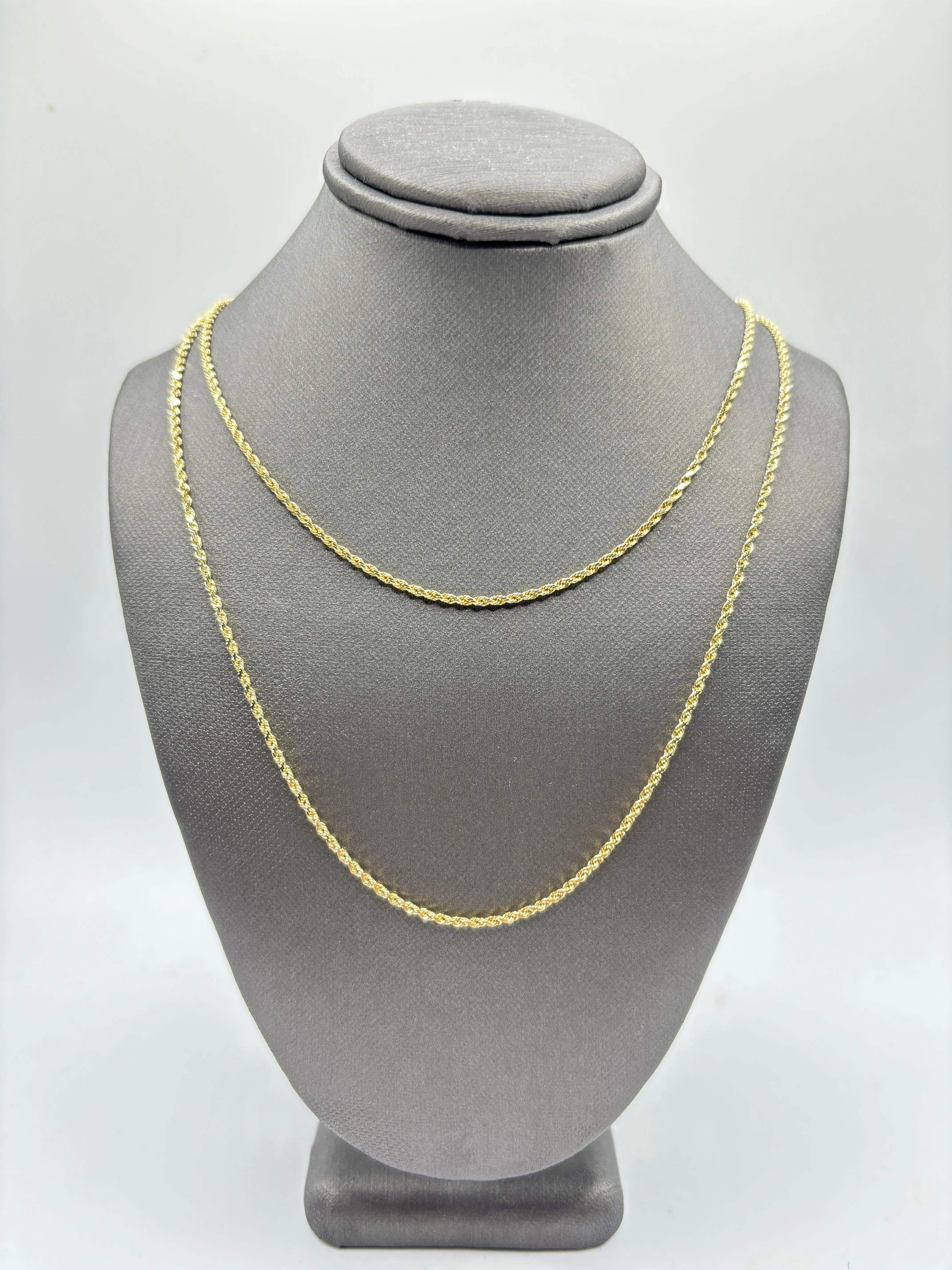 SOLID GOLD ROPE 1.5MM