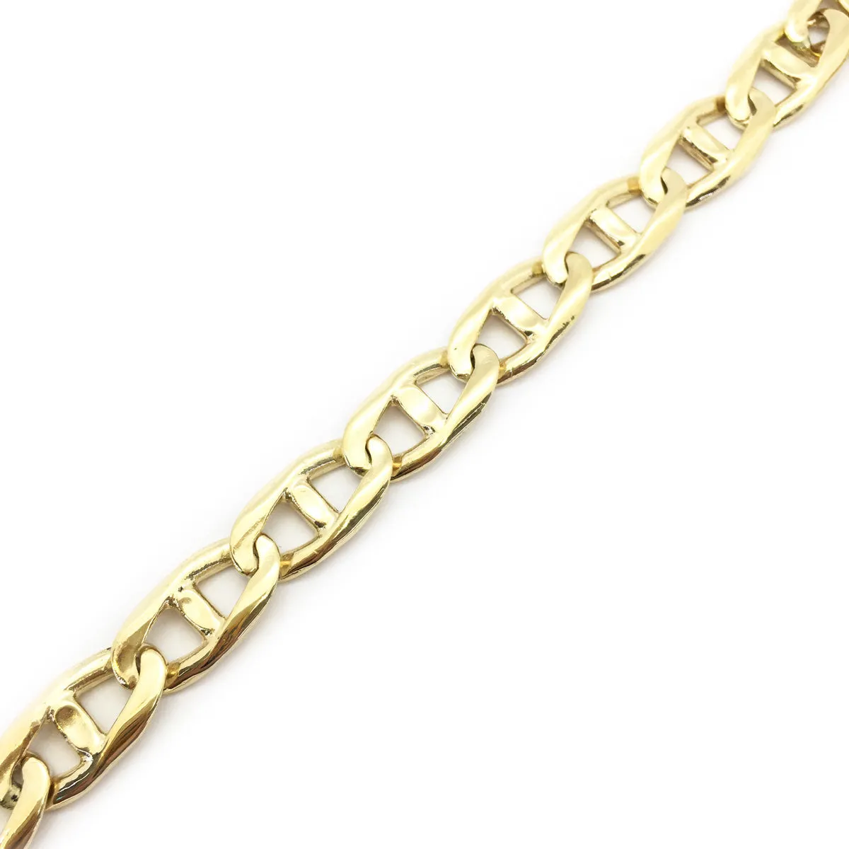 Solid Gucci Mariner Chain (14K)