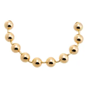 Solid Large Beaded Ball Necklace