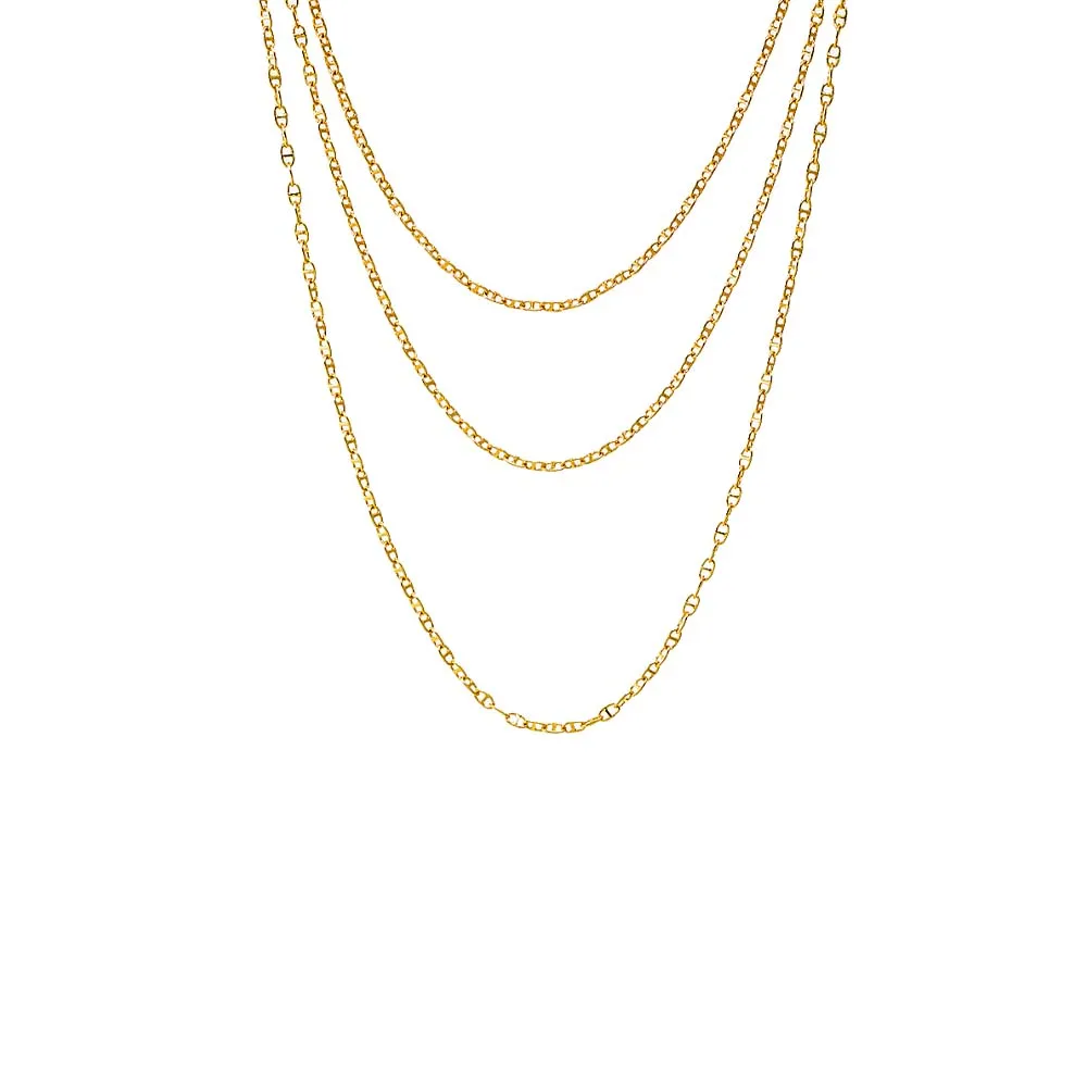 Solid Mariner Chain Necklace