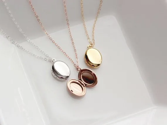 Solid Mini Lockets