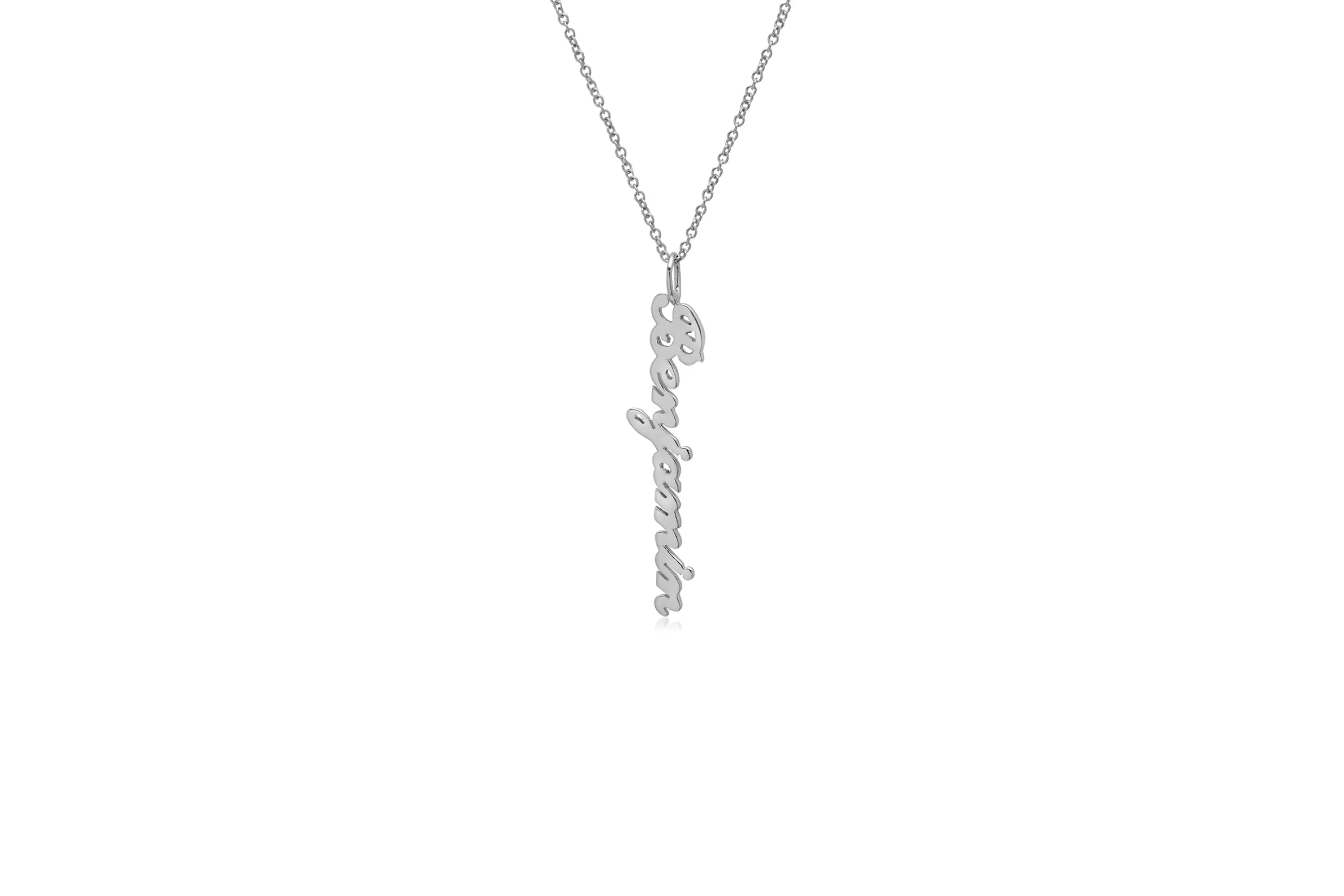Solid Nameplate Necklace