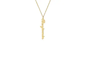 Solid Nameplate Necklace