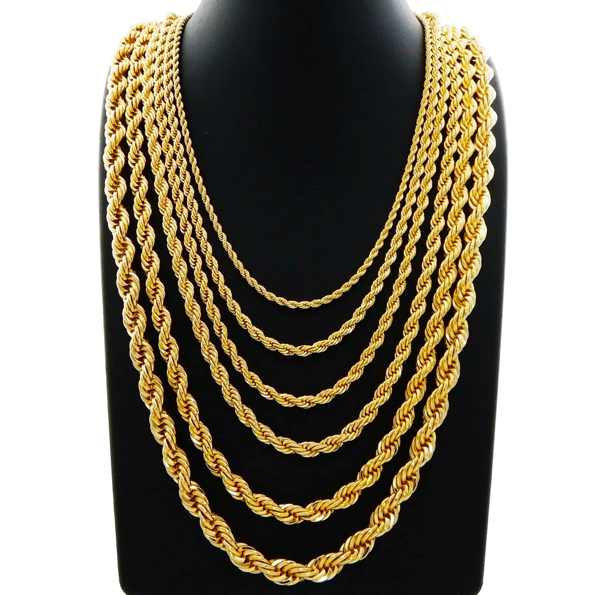 Solid Rope Chain (14K)