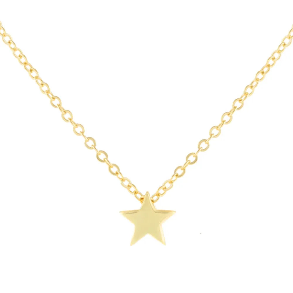 Solid Star Necklace