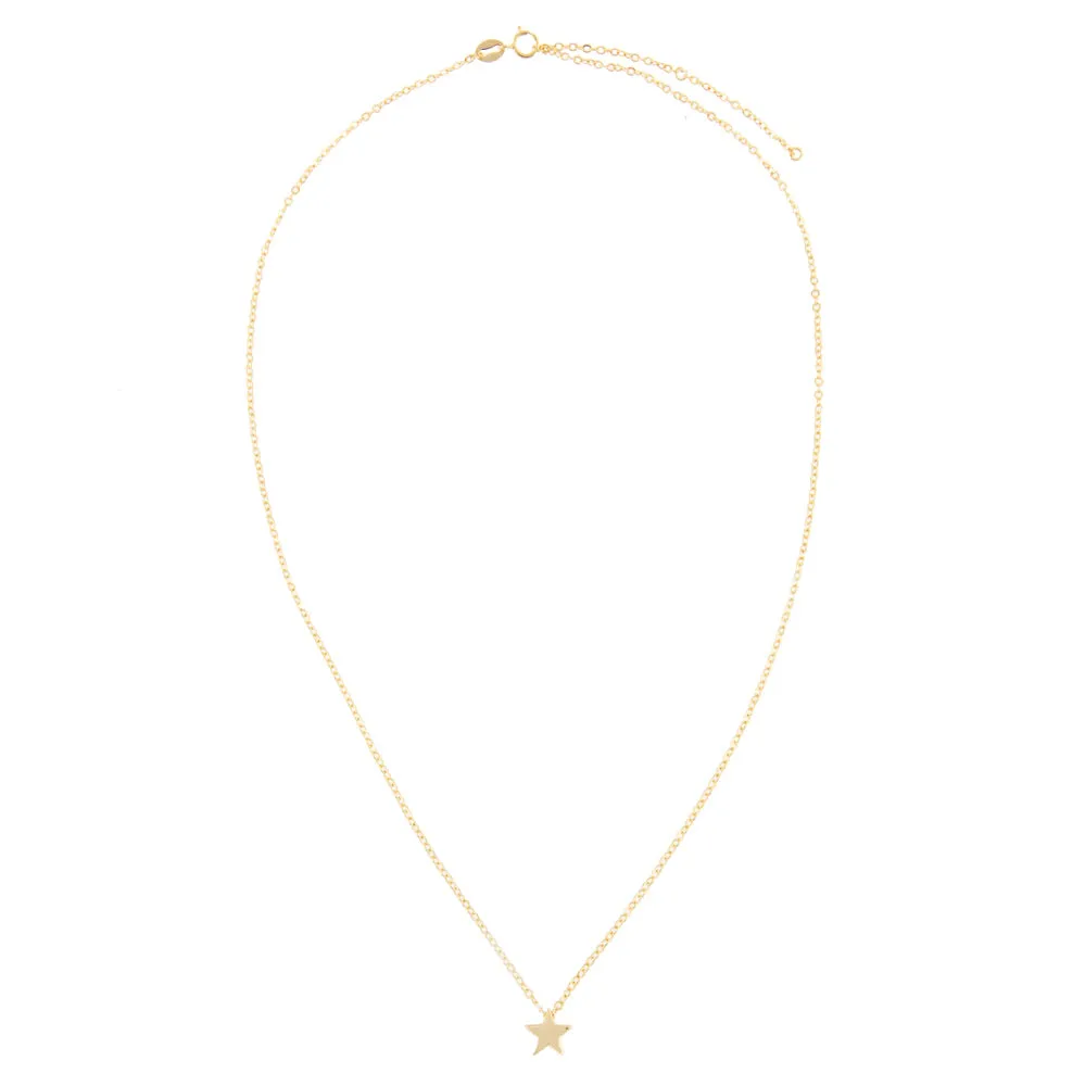 Solid Star Necklace