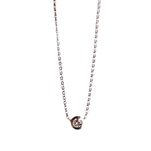 Solitaire Diamond Necklace