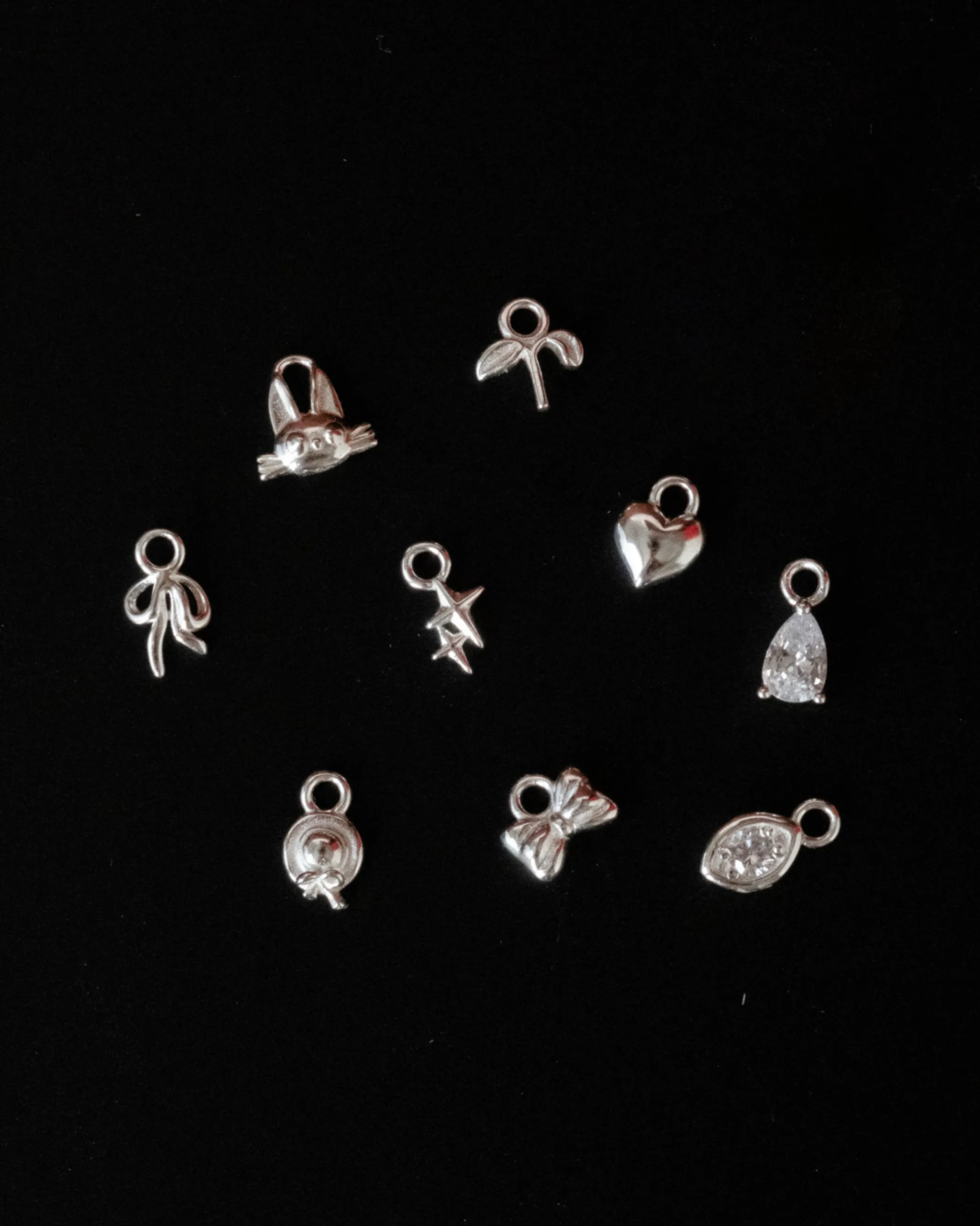 Sparkle Charm - Sterling Silver