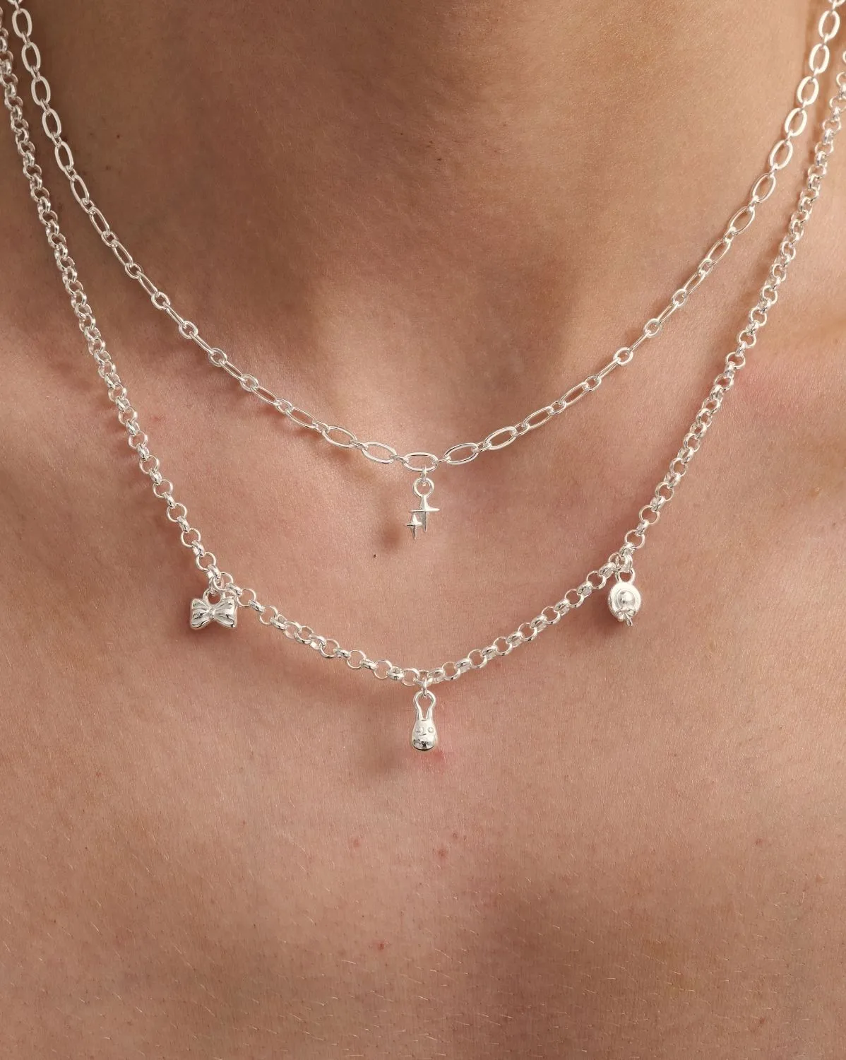 Sparkle Charm - Sterling Silver