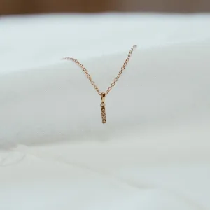 Sprinkle Diamond Necklace - Solid 14kt