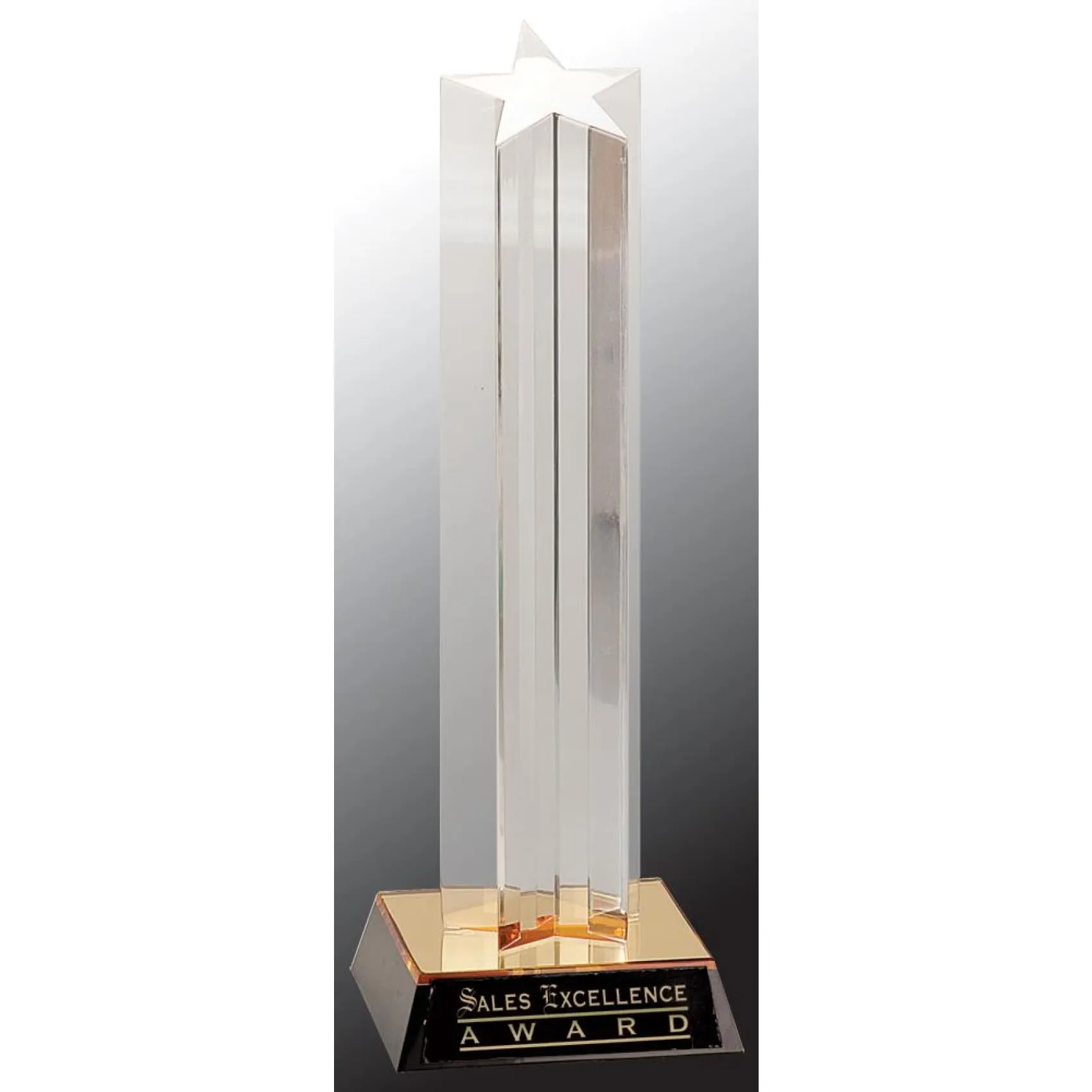 Star Column Acrylic Award