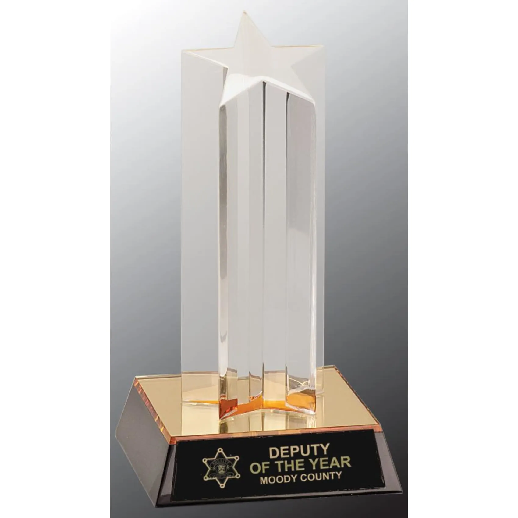 Star Column Acrylic Award
