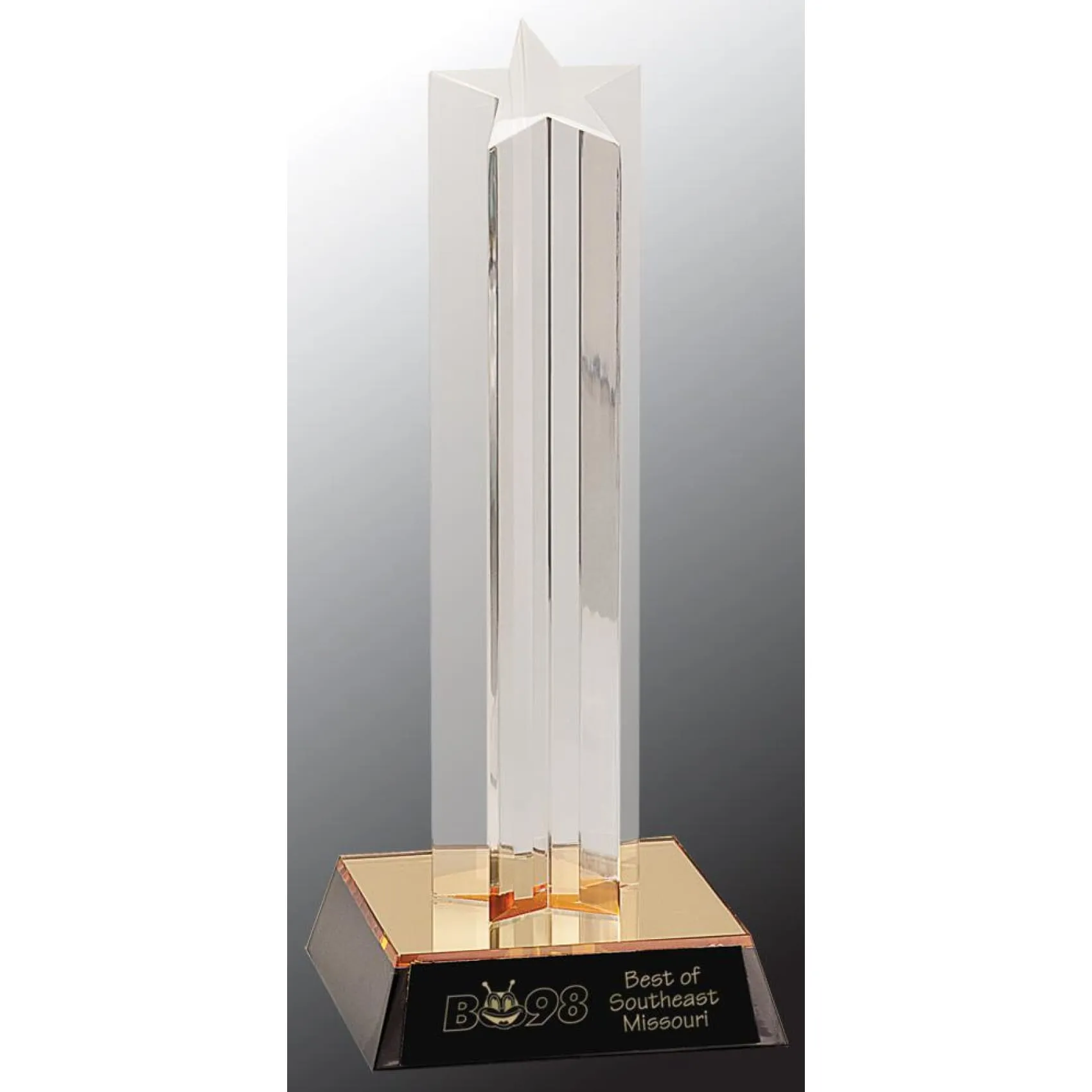 Star Column Acrylic Award