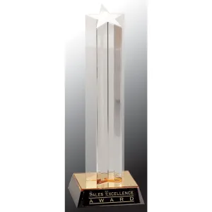 Star Column Acrylic Award