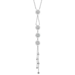 Star Drop Lariat Necklace