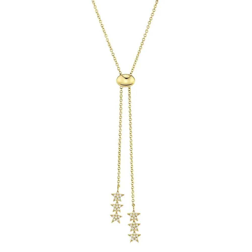 Star Drop Necklace