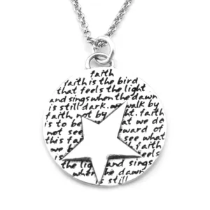 Star Necklace (Faith)-D08