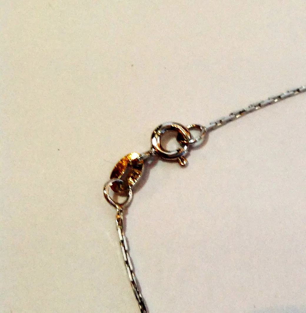 Starfish Freshwater Pearl and Sterling Silver Necklace